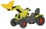 Vaikų traktorius su pedalais ir kibiru Rolly Toys rollyFarmtrac CLAAS Axos 340