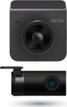 70mai car DVR A400 + galinio vaizdo kamera RC09, Juoda