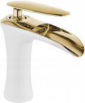 Mexen praustuvo mai&scaron;ytuvas Lyra low, white/gold