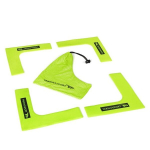 Lauko žymekliai Yakimasport 100327, 4 vnt, žali