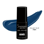 Gelinis nagų lakas "Sincero Salon", 6ml, GALAXY BLUE, 784