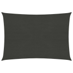 Uždanga nuo saulės vidaXL, antracito spalvos, 2,5x3m, HDPE, 160g/m&sup2;, Antracito