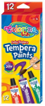 Temperos dažai, 12 spalvų, 12 ml