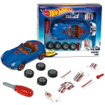 Žaislinis autopuo&scaron;ybos rinkinys su atsuktuvu 2 in 1 Hot wheels Klein, 3 m.+