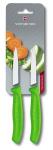 Valymo peiliai Victorinox Swiss Classic 2 vnt., žali