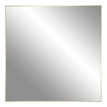 Namas Nordic Daisy Square Mirror Brass