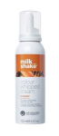 Nenuplaunamos dažomosios plaukų putos Milkshake Colour Whipped Cream 100 ml, Copper