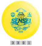 Diskas Putter PREMIUM SENSEI 3/3/0/1