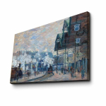Reprodukcija La Gare Saint-Lazare (Klodas Monė)