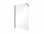 Walk-In du&scaron;o kabina Besco Eco-N Black, 90,100,110,120 x 195 cm