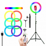 Asmenukių žiedas - lempa 12w RGB