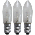 Atsarginės lemputės LED, 0.2W, 23-55V, E10, 3vnt.