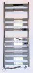 Elektrinis chromuotas rank&scaron;luosčių džiovintuvas, plo&scaron;čias, 1200/500 300W