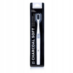 WOOM mink&scaron;tas dantų &scaron;epetėlis su aktyvuota anglimi CHARCOAL SOFT, 1 vnt.