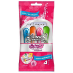 Vienkartiniai skustuvai Wilkinson Sword Extra3 Beauty, 4 vnt.