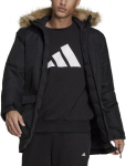 Striukė vyrams Adidas Hooded Parka Black GT1699, juoda