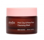 Poras valanti molio kaukė Ondo Beauty 36.5 Pink Clay & Rose, 50 ml