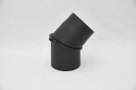Kampinis kaminas, 45 laipsnių, D160 mm