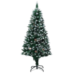 Dirbtinė Kalėdų eglutė su LED/žaisliukais/kankorėžiais, 180cm