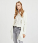 Megztinis moterims Vila Clothes, baltas