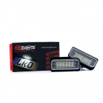 LED numerio ap&scaron;vietimas 6000K Mercedes W203, W211, W219, R171