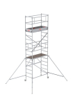 Aliuminio mobilus bok&scaron;telis ALTREX RS 34 serijos - 1+2+3 modulis (darbinis auk&scaron;tis iki 5.80 m) EN1004