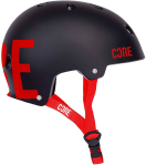 CORE gatvės &scaron;almas, XS-S dydis, Juoda/Raudona
