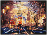 Siuvinėjimo rinkinys Magic Needle "Night Tram" 550-760