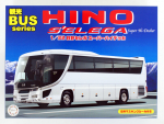 Klijuojamas Modelis Fujimi BUS-1 Hino S`elega Super Hi Decker 1/32 , 11103