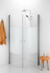 Pusapvalė du&scaron;o kabina IDO Showerama 10-4 70X70, dalinai matinis stiklas