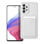 Dėklas telefonui Forcell CARD - SAMSUNG A53 5G , baltas