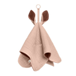 BIBS meilės audinys čiulptukui Kangaroo &ndash; Blush/ Woodchuck