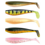 Guminukas FOX RAGE Slick Shad 9 cm UV Mai&scaron;ytų Spalvų 5 vnt.
