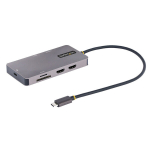 USB Multiport Huberis - Startech - 120B-USBC-MULTIPORT - 4K Ultra HD - HDR - 100W Pralaidumas