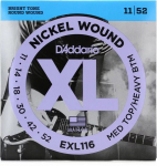 Stygos elektrinei gitarai D'Addario EXL116 .011