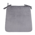 Kėdės pagalvė Home4you Velvet, pilka