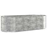Sodo lovelis 68cm, Sidabro