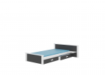Vaiki&scaron;ka lova su lentyna Aldex Shelf 208x106x72cm