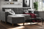 Sofa Dorel Home Hartford, pilka