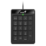 Laidinė skaitmeninė klaviatūra Genius NumPad 110, juodos spalvos