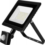 Led prožektorius su judesio davikliu 30w 2400lm 230v