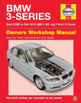 BMW 3-Series (Sept '08 To Feb '12) 58 To 61