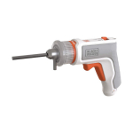 Surinkimo atsuktuvas - BLACK & DECKER - Hexdriver - 3,6 V - Juodas - 84400