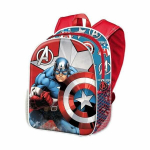3D mokyklinė kuprinė Karactermania American Captain Gravi, 31 x 26 x 11 cm