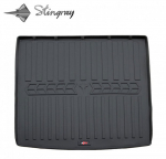 Guminis bagažinės kilimėlis VOLKSWAGEN Passat B8 2014-&gt (universal) black /6024121
