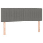Galvūgaliai, 2vnt., tamsiai pilki, 72x5x78/88cm, audinys