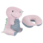 Vaiki&scaron;ka kaklo pagalvėlė-žaislas Spokey Cuddly, rožinė