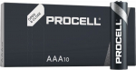 Duracell Procell AAA lr03/mn2400 &scaron;arminis elementas, 10 vnt.