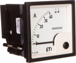 Analoginis ampermetras 40a, 72x72mm, Ac įtampos matavimui