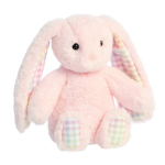 Pliu&scaron;inis zuikis Aurora, rožinis, 18 cm.